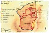 Map of Jerusalem First Century