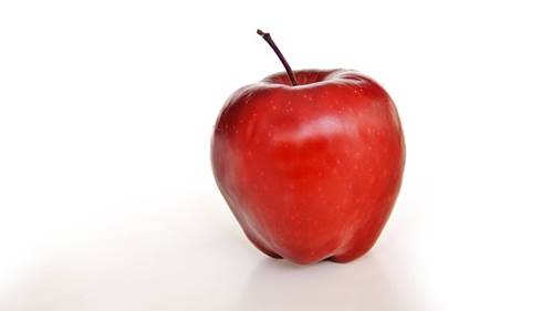 an apple